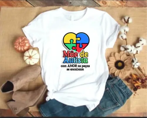 Camiseta Mãe de Autista