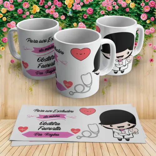 Caneca Minha Obstetra Favorita