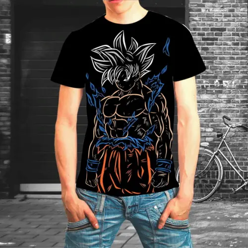 Camiseta Sublimação Total Dragon Ball #2