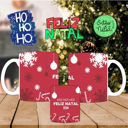 Caneca Feliz Natal 2024