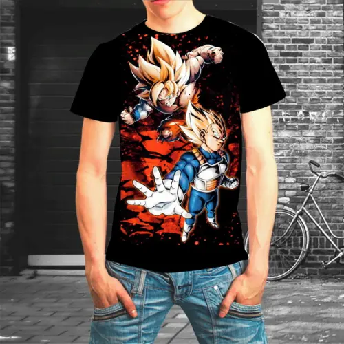 Camiseta Sublimação Total Dragon Ball #1