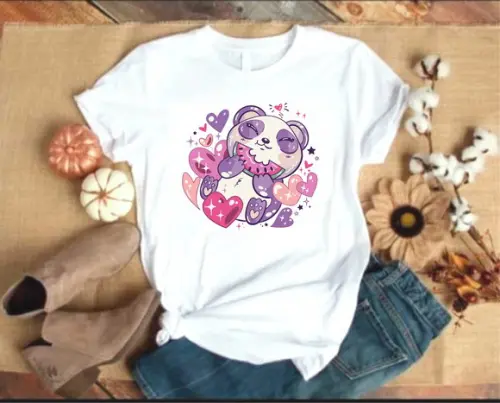 Camiseta Panda Melancia