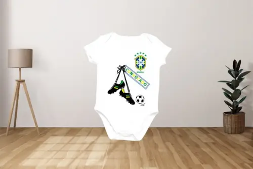 Body Para Bebê Convocado Para Copa