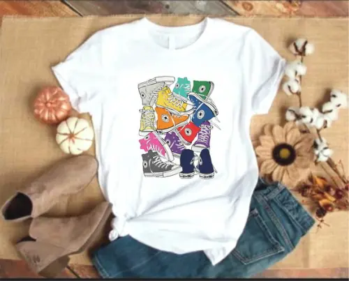 Camiseta Amo Meu All Star