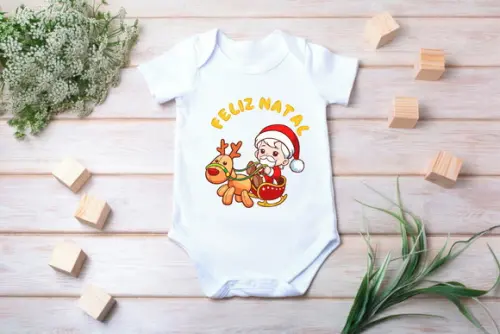 Body Personalizado Feliz Natal #4
