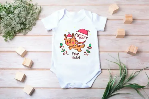 Body Personalizado Feliz Natal #1