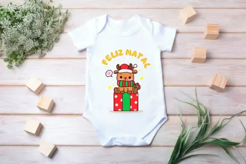 Body Personalizado Feliz Natal #3