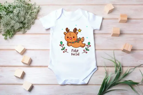 Body Personalizado Feliz Natal #2