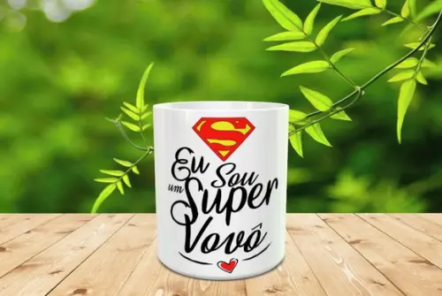 Caneca Eu Sou Um Super Vovô