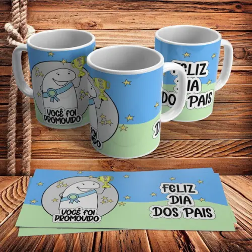 Caneca Promovido a Papai do Ano