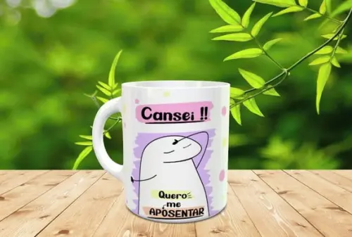Caneca Cansei Quero Me Aposentar
