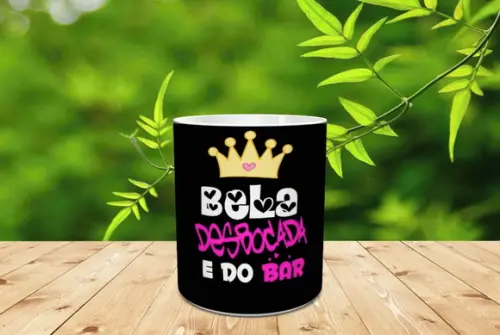 Caneca Bela Desbocada e do Bar
