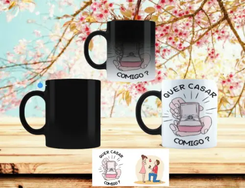 Caneca Mágica Pedido de Casamento