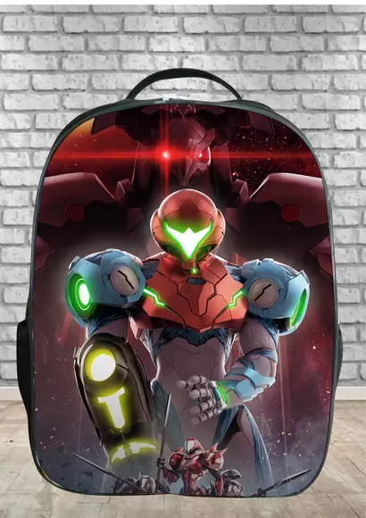 Mochila Escolar Super Metroid