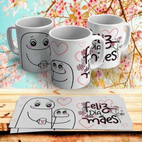 Caneca Personalizada Feliz Dia das Mães