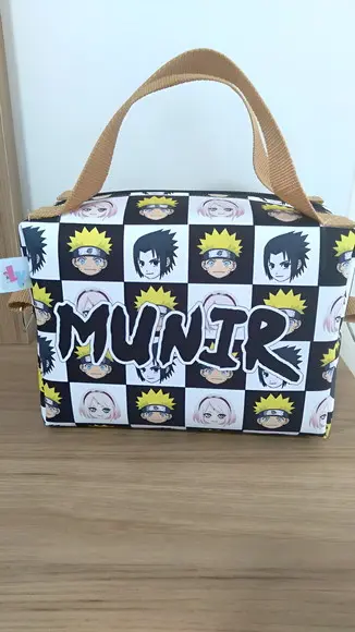 Lancheira Térmica Naruto Tamanho m