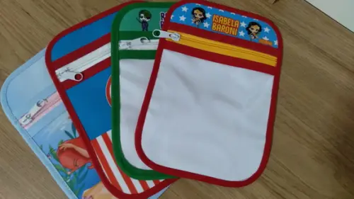 Porta Máscaras Personalizado Duplo (Sujinha e Limpinha)