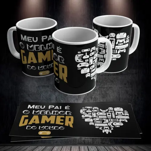 Caneca Meu Pai É o Melhor Gamer do Mundo
