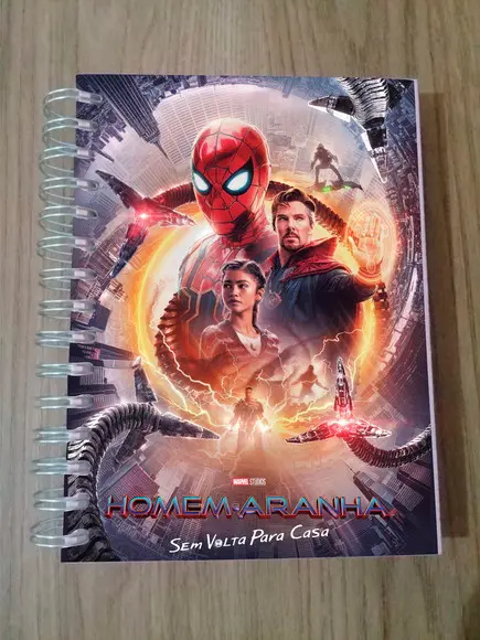 Agenda Personalizada Homem Aranha Sem Volta para Casa #2