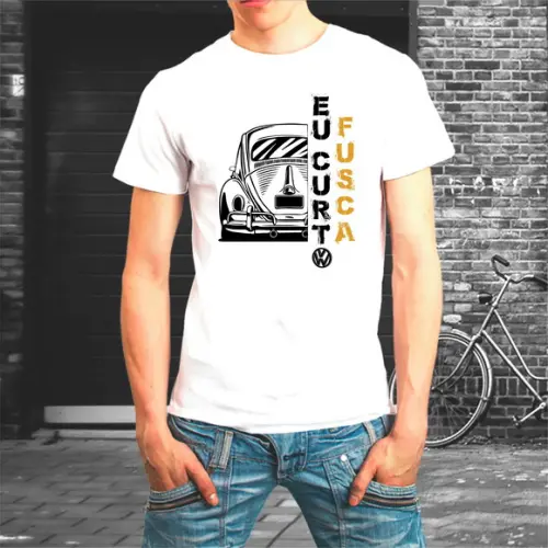 Camiseta Eu Curto Fusca