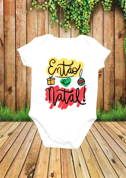 Body Personalizado Então é Natal