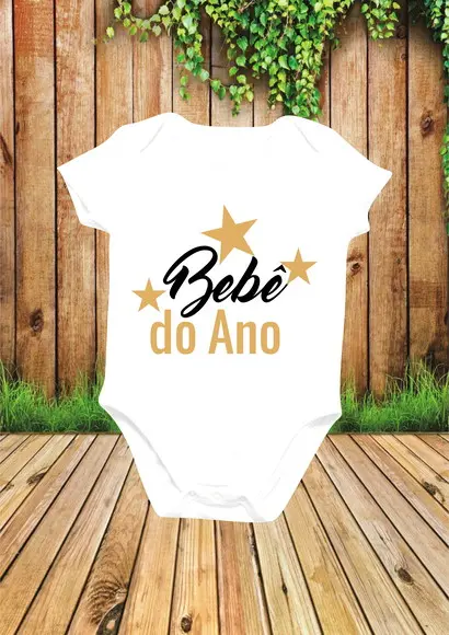Body Personalizado Bebê do Ano