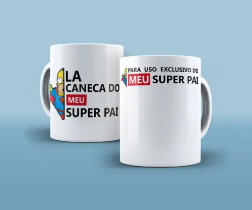 Caneca La Caneca do Meu Super Pai