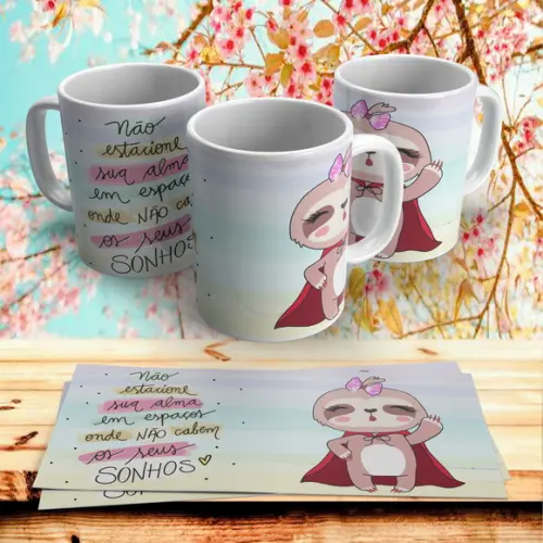 Caneca Super Preguiça