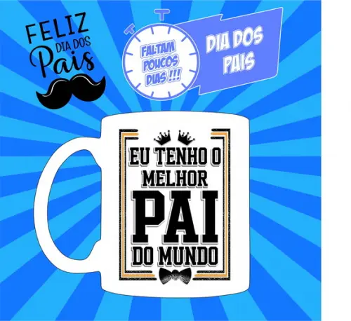 Caneca Melhor Pai do Mundo #4
