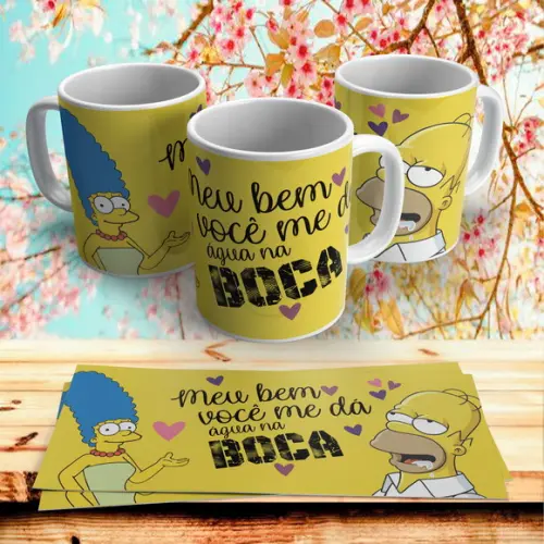 Caneca Meu Bem Você Me Dá Água na Boca
