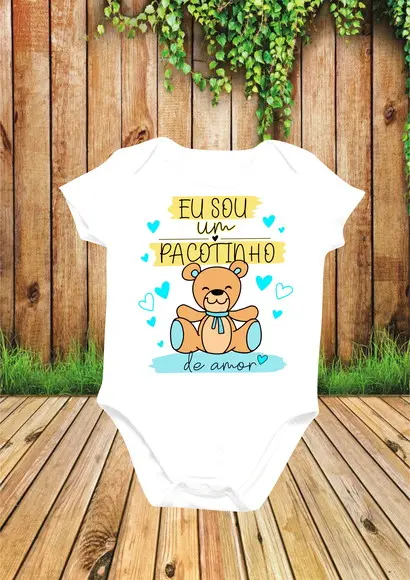 Body Personalizado Eu sou um Pacotinho de Amor