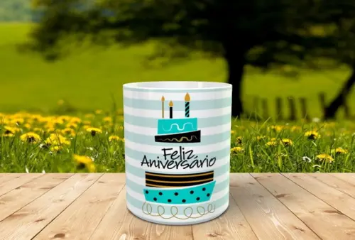 Caneca Personalizada Feliz Aniversário