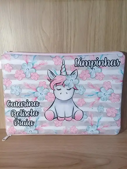 Necessaire Volta Ás Aulas Unicórnio