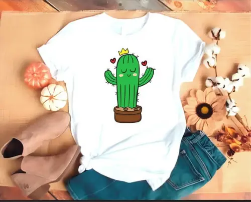 Camiseta Cacto Cute