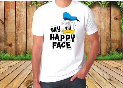 Camiseta Pato Donald My Happy Face