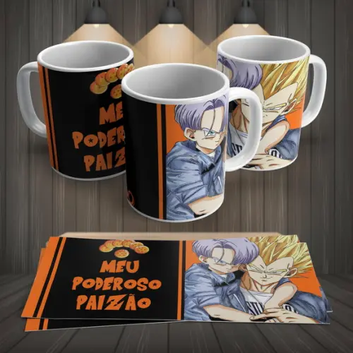 Caneca Dragon Ball Meu Poderoso Paizão