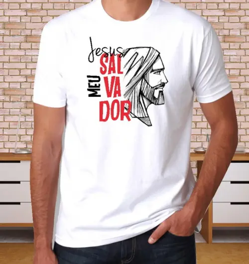 Camiseta Jesus Meu Salvador
