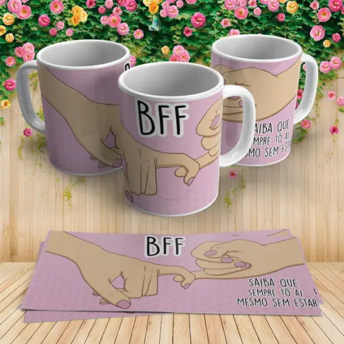 Caneca Amiga Bff