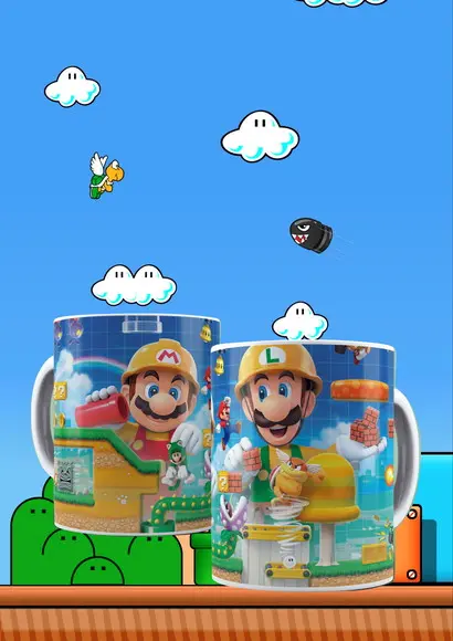 Caneca Super Mario Bros #2