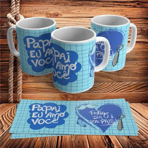 Caneca Papai Eu Amo Você