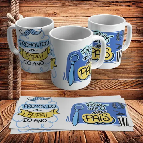 Caneca Promovido a Pai do Ano