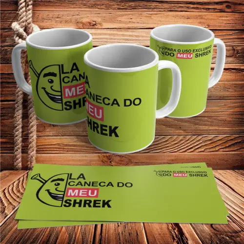 Caneca Personalizada La Caneca do Meu Shrek