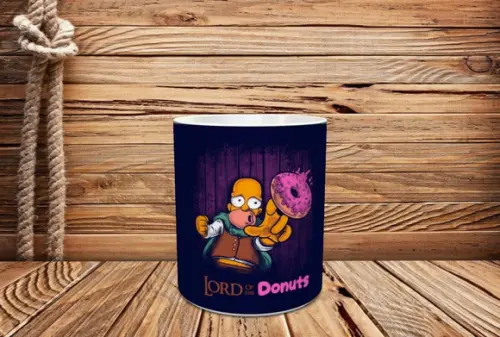 Caneca Homer Simpson Donuts
