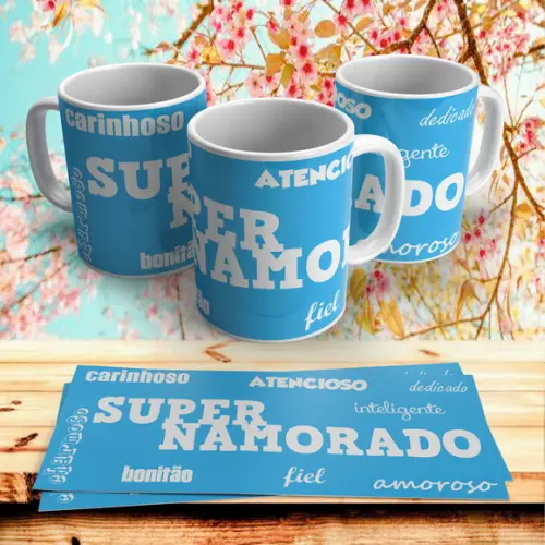 Caneca Super Namorado(a)