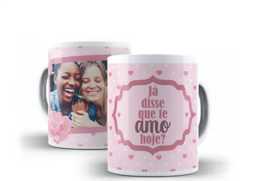 Caneca Dia dos Namorados Já disse quer te amo hoje?
