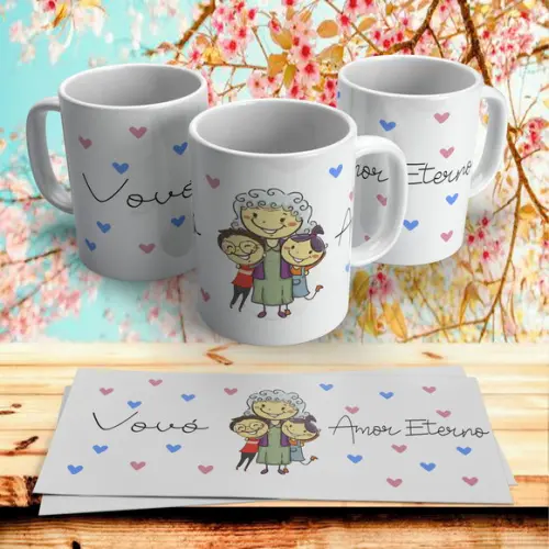 Caneca Vovó Amor Eterno