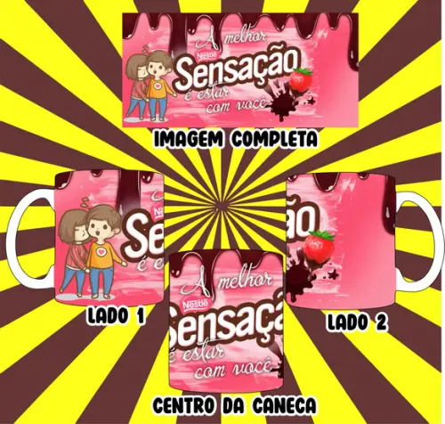 Caneca Chocolate Sensação