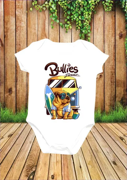 Body para Bebe Kombi Buldog