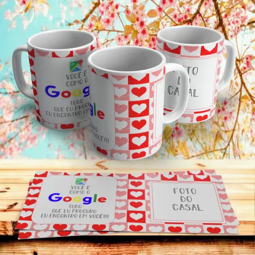 Caneca Tudo que procuro encontro em Você