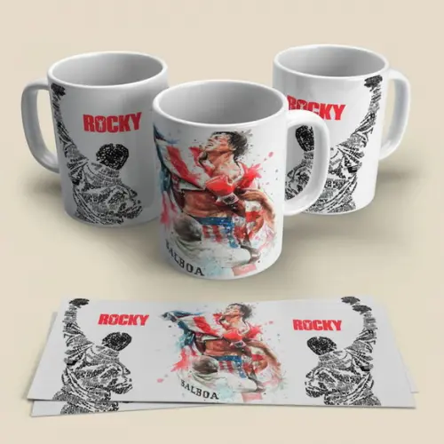 Caneca Rocky Balboa #5